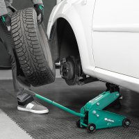 Подкатной домкрат СибрТех 50837 2.5т (кейс)