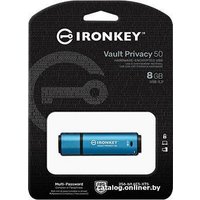 USB Flash Kingston Vault Privacy 50 Type-A 8GB