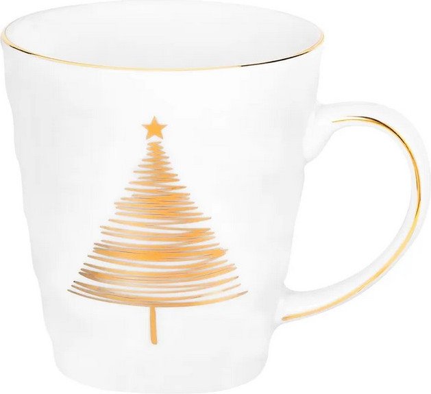 

Кружка Elan Gallery Золотая елочка 880246