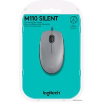 Мышь Logitech M110 Silent (серый)