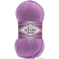 Пряжа для вязания Alize Cotton Gold 43 (330 м, лиловый)