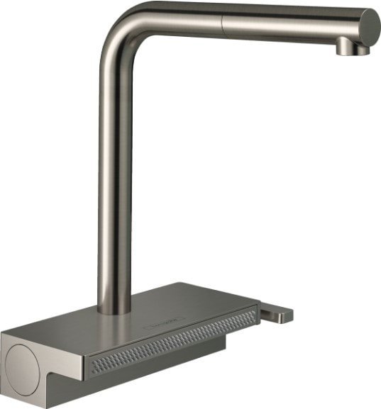 

Смеситель Hansgrohe Aquno Select M81 73830800 (стальной)