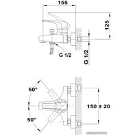 Смеситель TEKA Deia 401216200