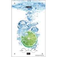 Газовая колонка Zanussi GWH 10 Fonte Glass Lime