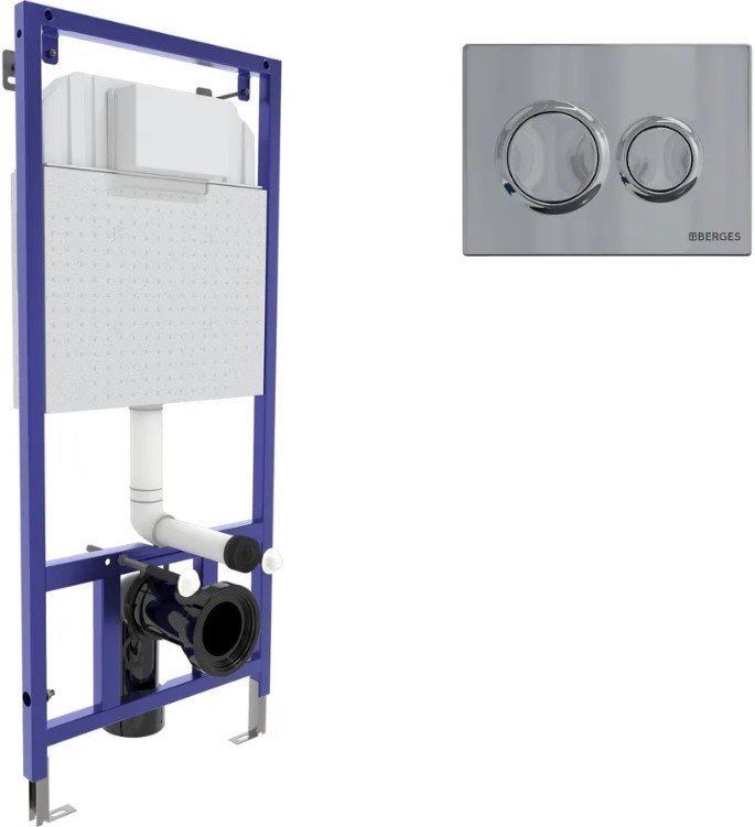 

Инсталляция для унитаза Berges Wasserhaus Novum 040263