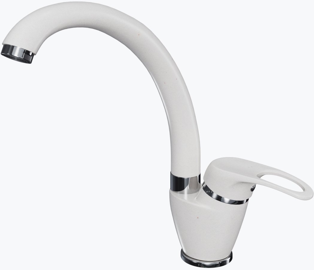 

Смеситель Polygran Денеб (белый хлопок 36)