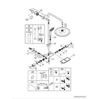Душевая система  Grohe Vitalio Joy 310 26401001