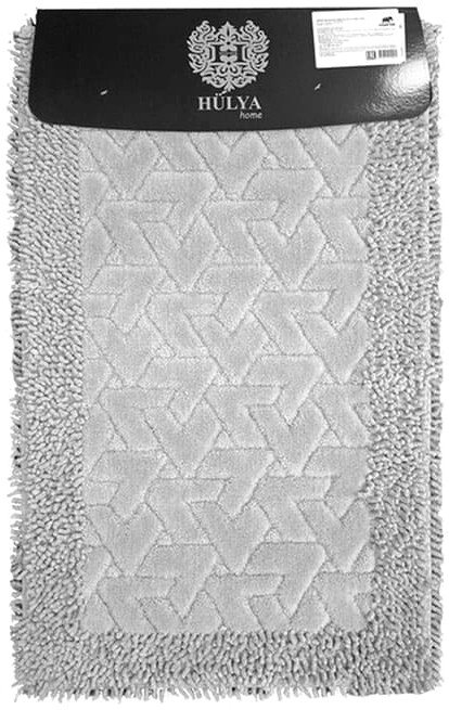 

Коврик для ванной Volume Hulya Home Afina 50x80 WF-004 (светло-серый)