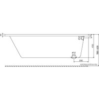 Ванна Kolo Modo 160x70 (слив сбоку)