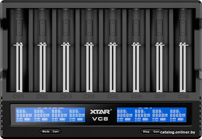 Зарядное устройство XTAR VC8