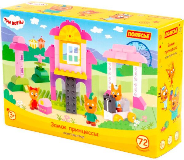 

Конструктор Полесье Макси Три кота. Замок принцессы 70238