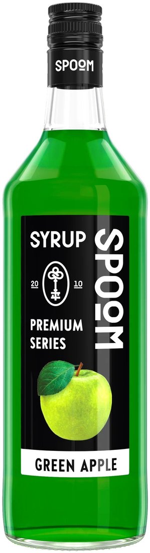 Сироп Spoom Зеленое Яблоко 1л