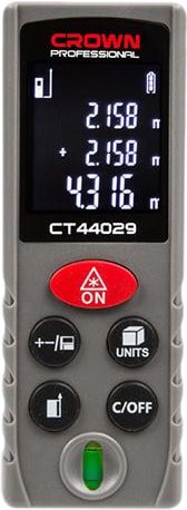 

Лазерный дальномер Crown CT44029