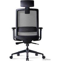 Офисное кресло Bestuhl S30 Black Pl с подголовником (черный)
