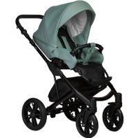 Универсальная коляска Indigo Mio ECO (2 в 1, 03/шалфей кожа)