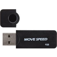 USB Flash Move Speed Black Warrior 4GB U2PKHWS1-4GB