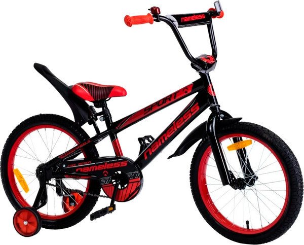 Детский велосипед Nameless Sport 16 2023 16S2RB(23) (красный/черный)