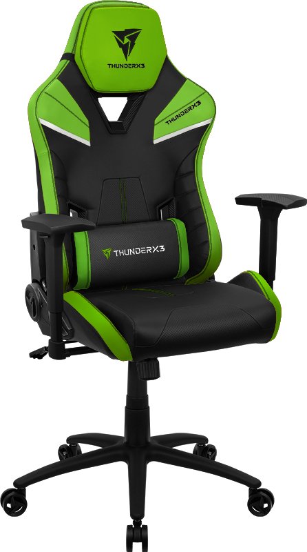 

Игровое (геймерское) кресло ThunderX3 TC5 Neon Green (черный/зеленый)