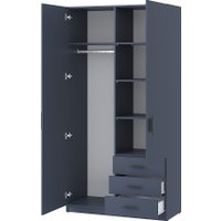 Шкаф распашной Involux Престон 226H021 (ночное небо)