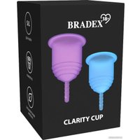 Менструальная чаша Bradex Clarity Cup (S+L)