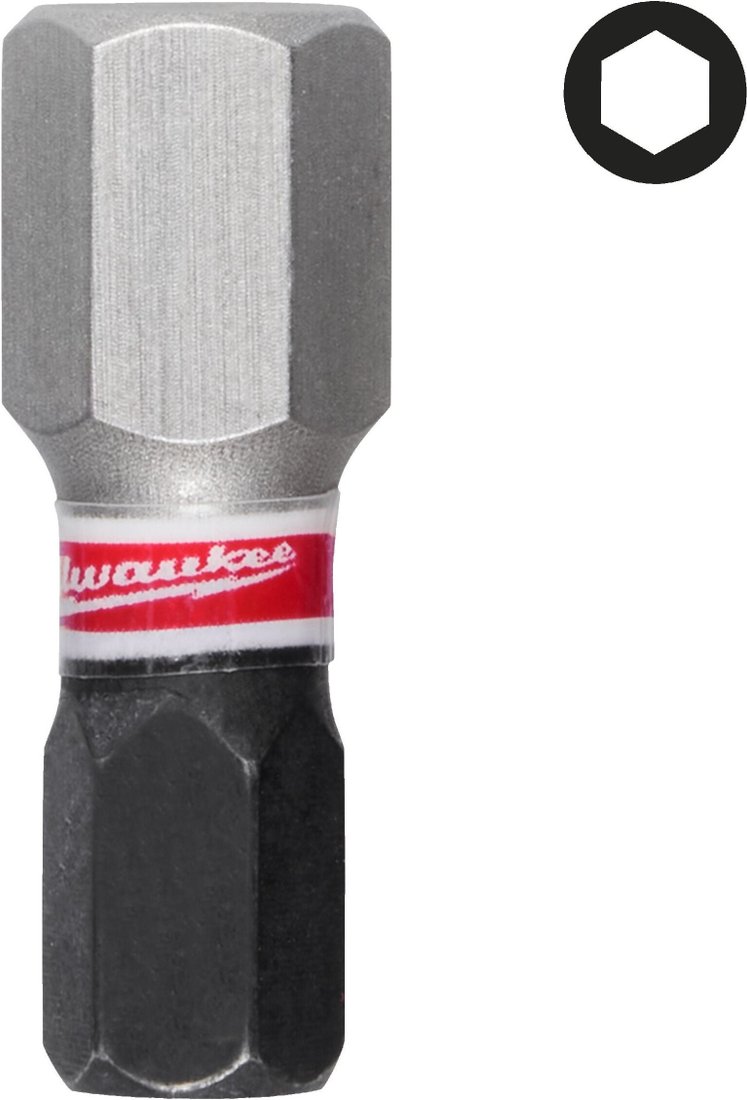 Набор бит Milwaukee Shockwave Hex8 4932500383