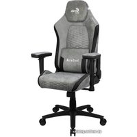 Игровое (геймерское) кресло AeroCool Crown AeroSuede (каменно-серый)
