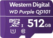 Purple SC QD101 microSDXC WDD512G1P0C 512GB