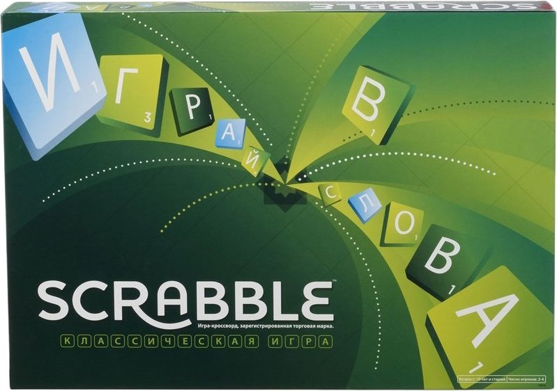 

Настольная игра Mattel Scrabble