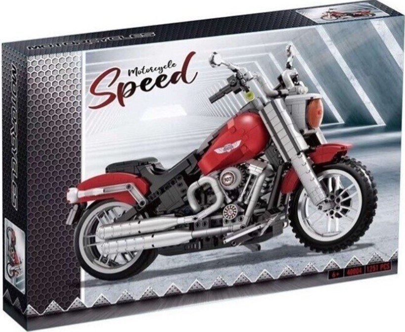 

Конструктор King 40004 Мотоцикл Harley Davidson Fat Boy