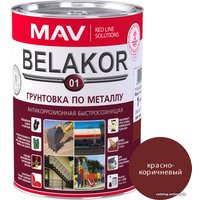 Алкидная грунтовка MAV Belakor 01 (1 л, красно-коричневый)