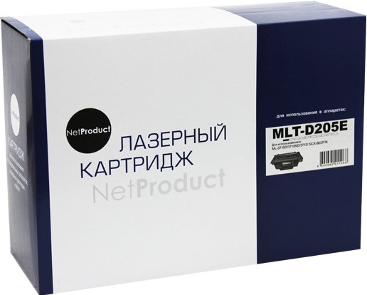 

Картридж NetProduct N-MLT-D205E (аналог Samsung MLT-D205E)