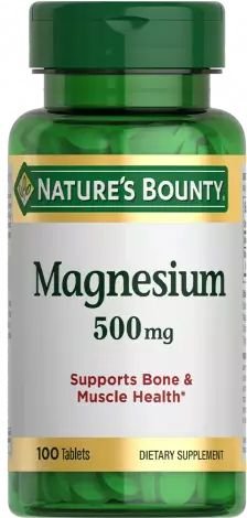 Витамин Nature's Bounty Магний 500мг (100 таблеток)