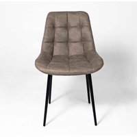 Стул Алвест AV 405 (песочная замша Kiprus 03/черный)