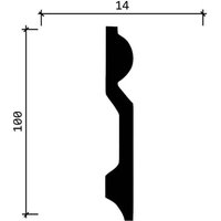 Плинтус Decor-Dizayn DD137 в Бресте