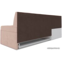 Угловой диван Мебель-АРС Атлантис левый 212x84x135 (кордрой бежевый)