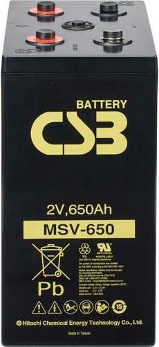 CSB Battery MSV650 (2В/650 А·ч)
