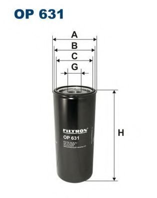 

Масляный фильтр Filtron OP631