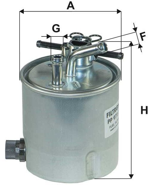 Топливный фильтр Filtron PP971/5