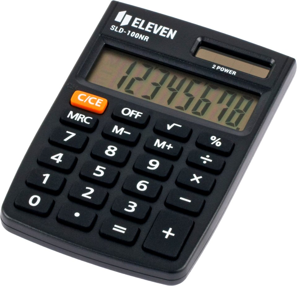 

Калькулятор Eleven SLD-100NR (черный)