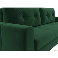 Диван Лига диванов Лига-031 121256 (велюр зеленый)