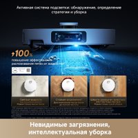 Робот-пылесос Dreame Robot Vacuum X60 Ultra Complete White RLX87DE (евровилка, белый)