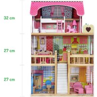 Кукольный домик Eco Toys Malinowa 4109