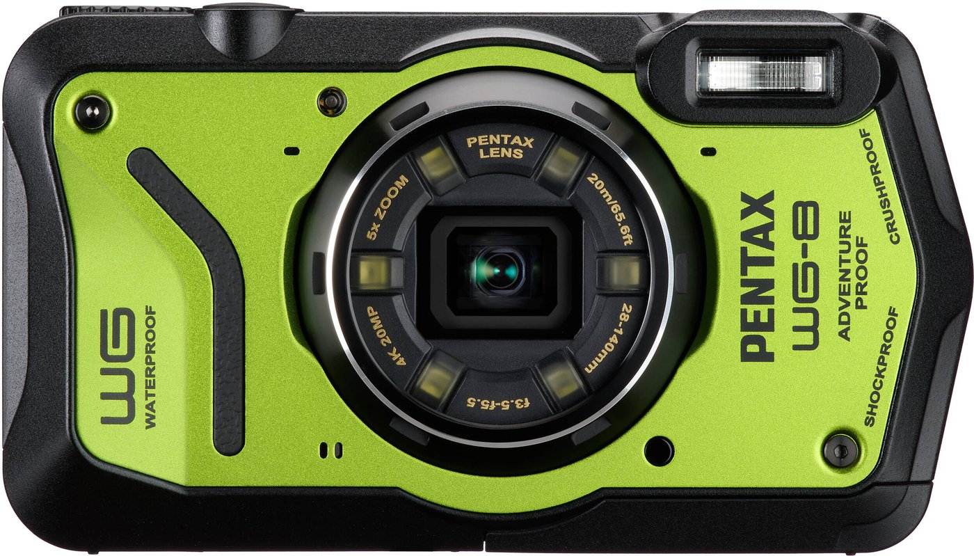Фотоаппарат Pentax WG-8 (зеленый)