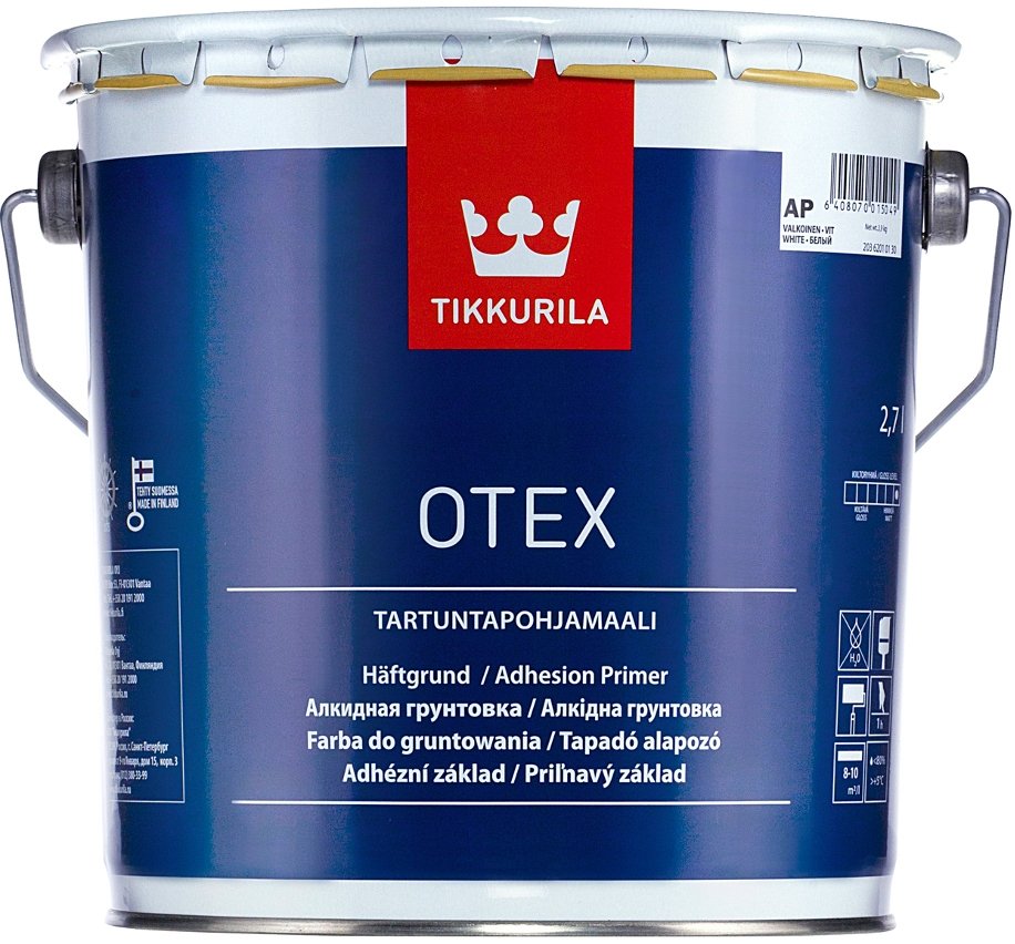 

Алкидная грунтовка Tikkurila Otex 0.9 л (базис C)