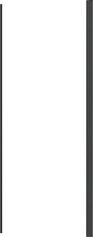 

Душевая стенка Grossman Pragma 90x195 200.K33.03.90.21.00 (черный матовый,стекло прозрачное)