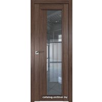 Межкомнатная дверь ProfilDoors 2.72XN R 60x200 (салинас темный/стекло прозрачное)