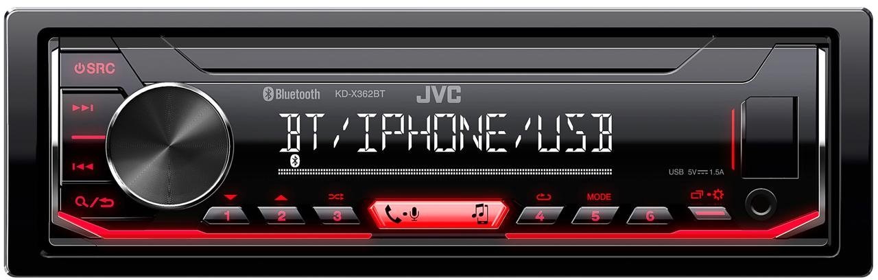

USB-магнитола JVC KD-X362BT