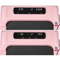 Электрическая беговая дорожка Sundays Fitness Simple Line А01 Plus (розовый)