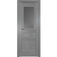 Межкомнатная дверь ProfilDoors 2.39XN L 50x200 (грувд серый, стекло графит)