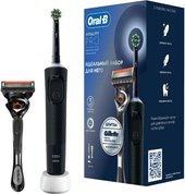 Vitality Pro X Clean с бритвой Gillette Fusion 5 (черный)